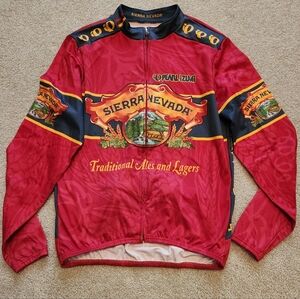 Pearl Izumi Y2K Long-sleeve Sierra Nevada Pale Ale Cycling Jersey - Size XL